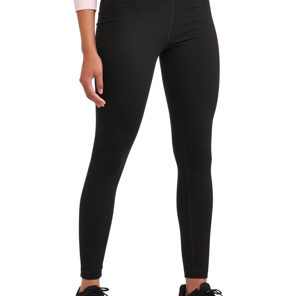 Athletic Works Women's Black Leggings